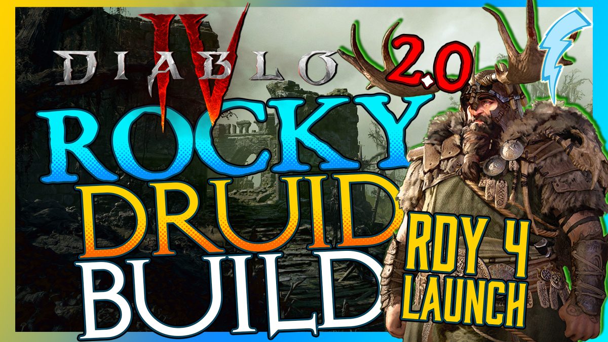 Rocky 2.0 Diablo IV Druid Build [RDY-4-Launch]