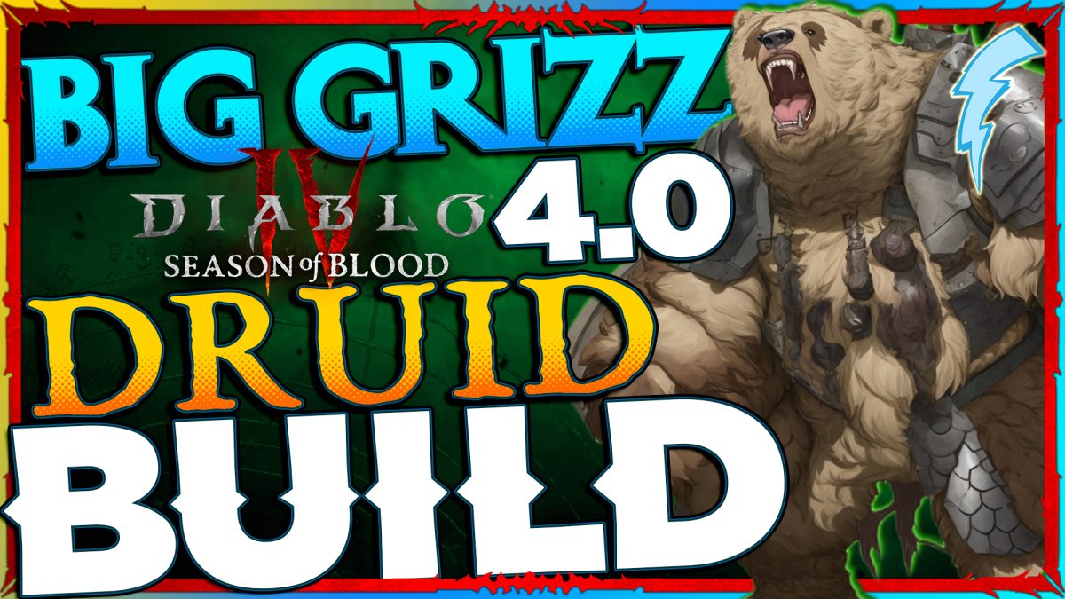 BIG GRIZZ 4.0 Druid Build for Diablo IV [Top Werebear Synegy]